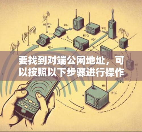 要找到对端公网地址,可以按照以下步骤进行操作 要找到对端公网地址,可以按照以下步骤进行操作