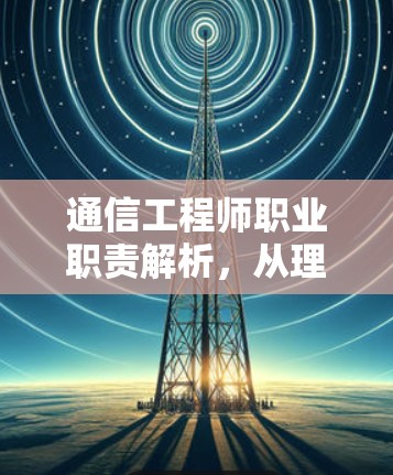 通信工程师职业职责解析,从理论到实践的全面探索 通信工程师职业职责解析,从理论到实践的全面探索