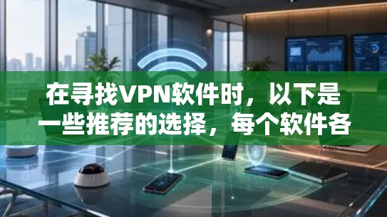 在寻找VPN软件时,以下是一些推荐的选择,每个软件各有其特点和使用步骤 在寻找VPN软件时,以下是一些推荐的选择,每个软件各有其特点和使用步骤