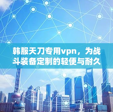 韩服天刀专用vpn,为战斗装备定制的轻便与耐久