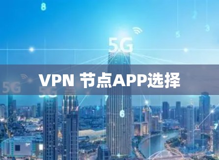 VPN 节点APP选择 VPN 节点APP选择