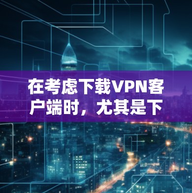 在考虑下载VPN客户端时，尤其是下载后的软件自动加速后，用户可能会面临以下问题和解决方案