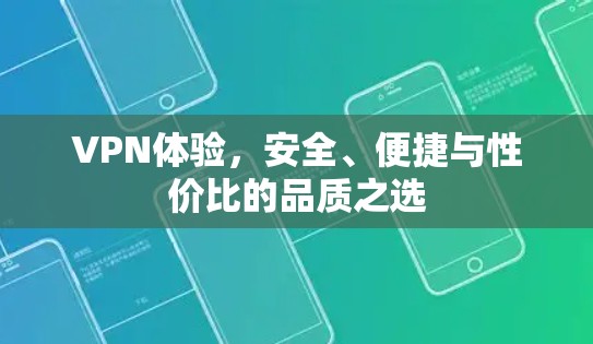 VPN体验，安全、便捷与性价比的品质之选