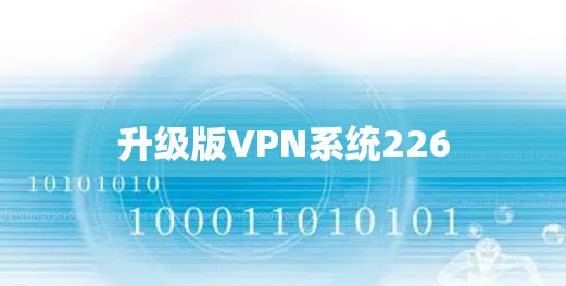 升级版VPN系统226 升级版VPN系统226